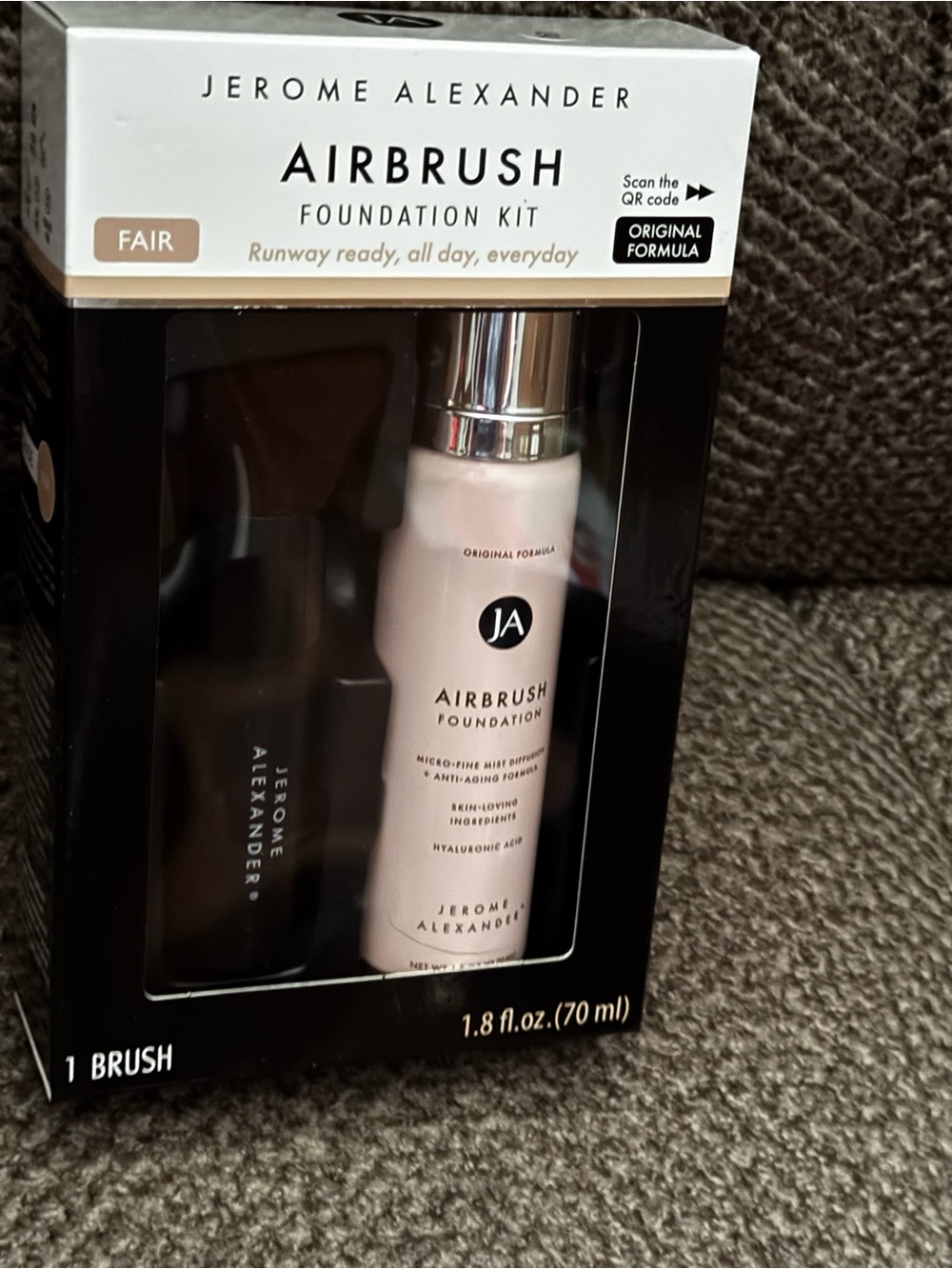 Airbrush Foundation Kit - Fair - Light Pink